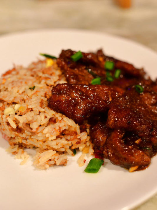 Mongolian Beef with Bavette Steak