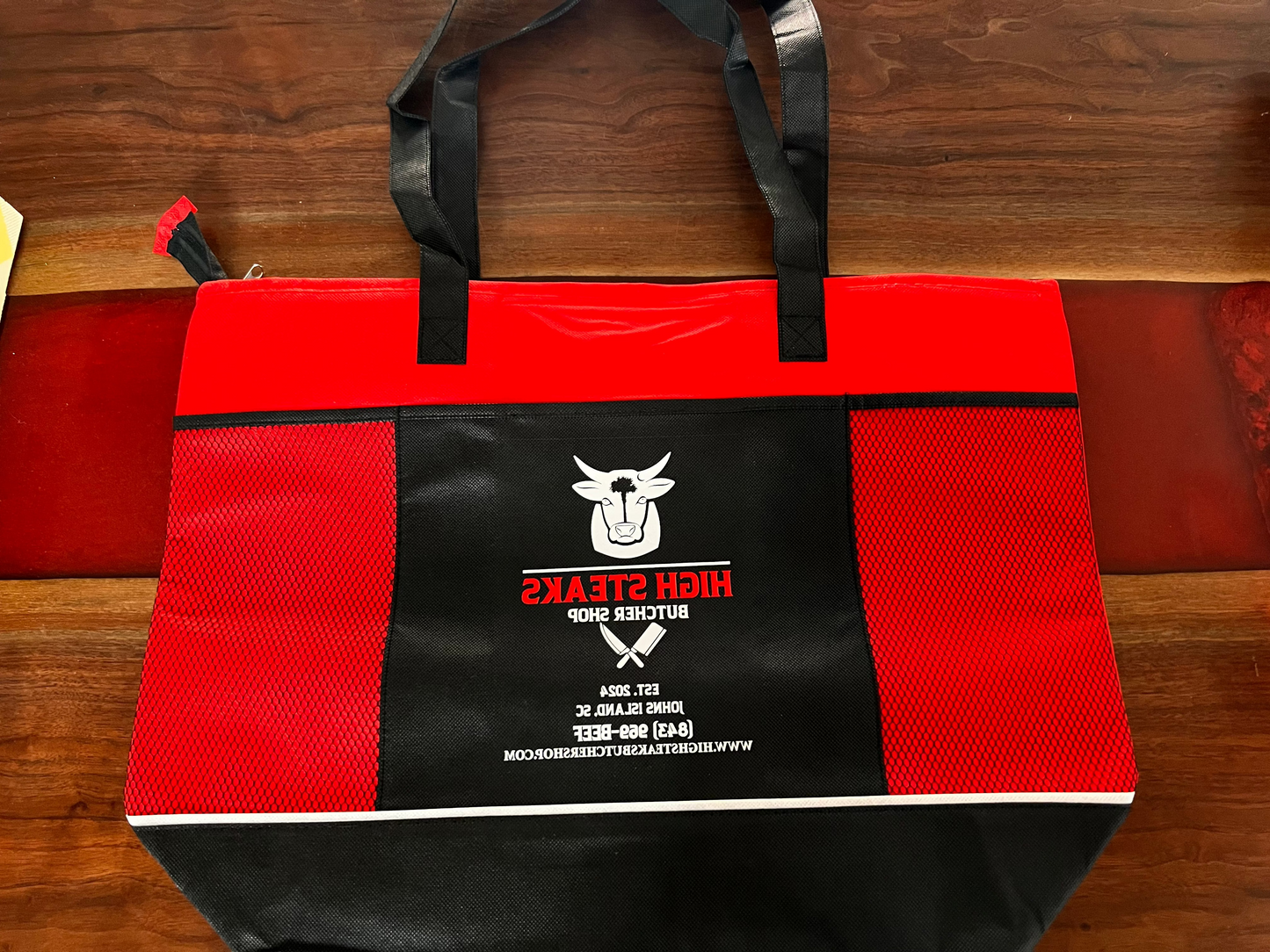 High Steaks Insulated Cooler Bag